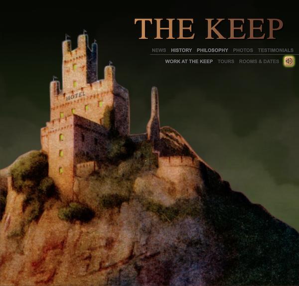 Preview of the Keep website